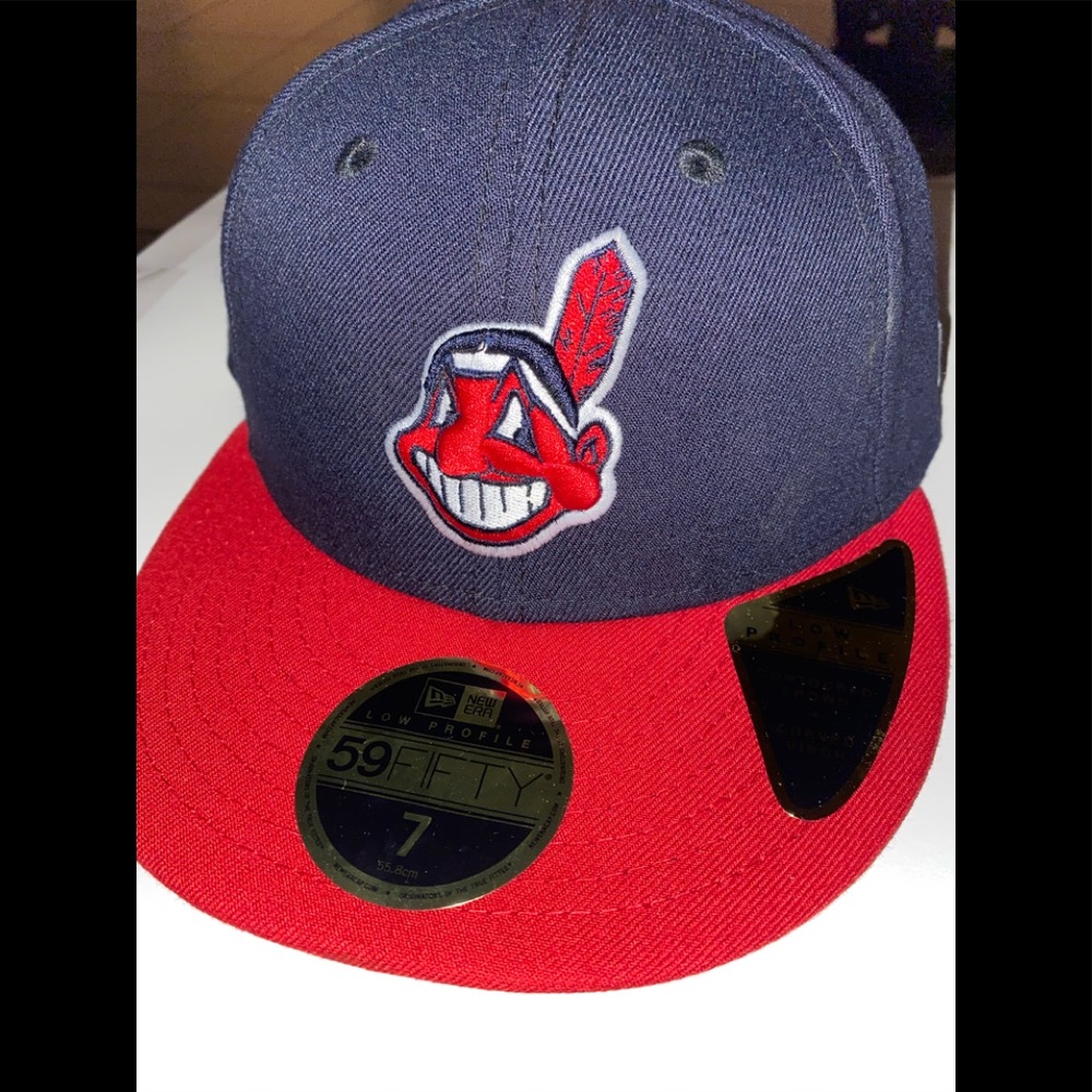 New Cleveland Indians Fitted Hat 59 Fifty